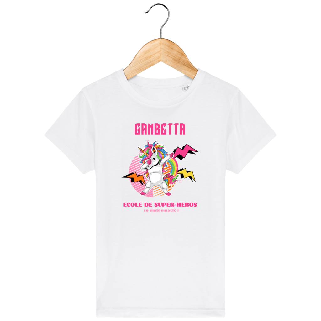 tee-shirt-enfant-bio-ecole-de-super-h-ros-gambetta-so-emblematic