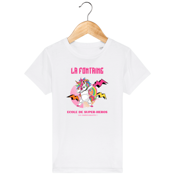 T-shirt pour Ecole et Collège LA FONTAINE
